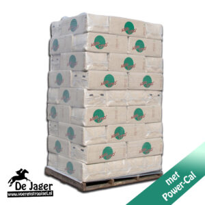 Agristro fijngemalen koolzaadstro Power-cal 25 kg – pallet 54 balen