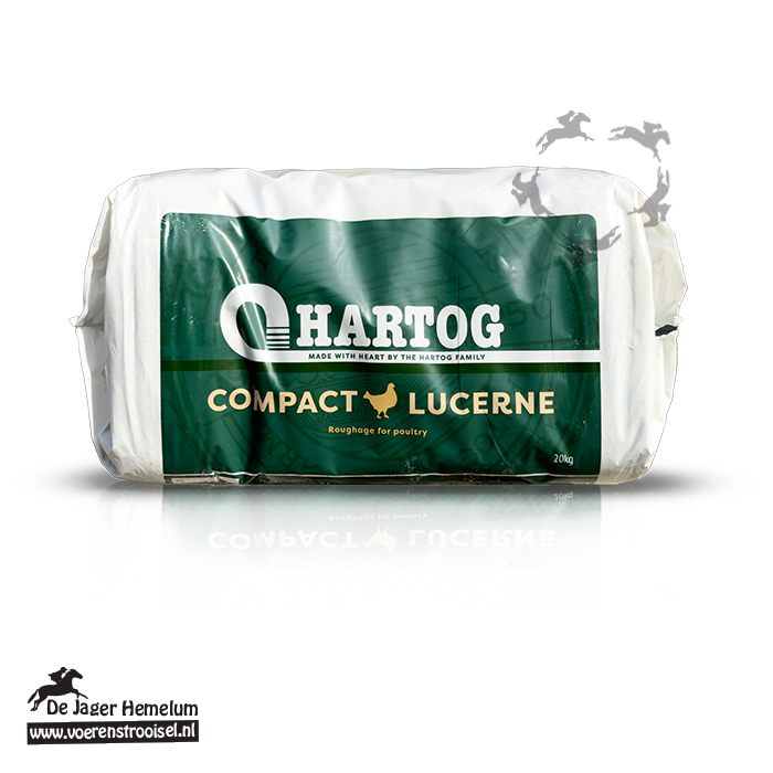 Hartog Luzernepellets Für Pferde - 20 Kg Sack, Eiweißreiches Strukturfutter
