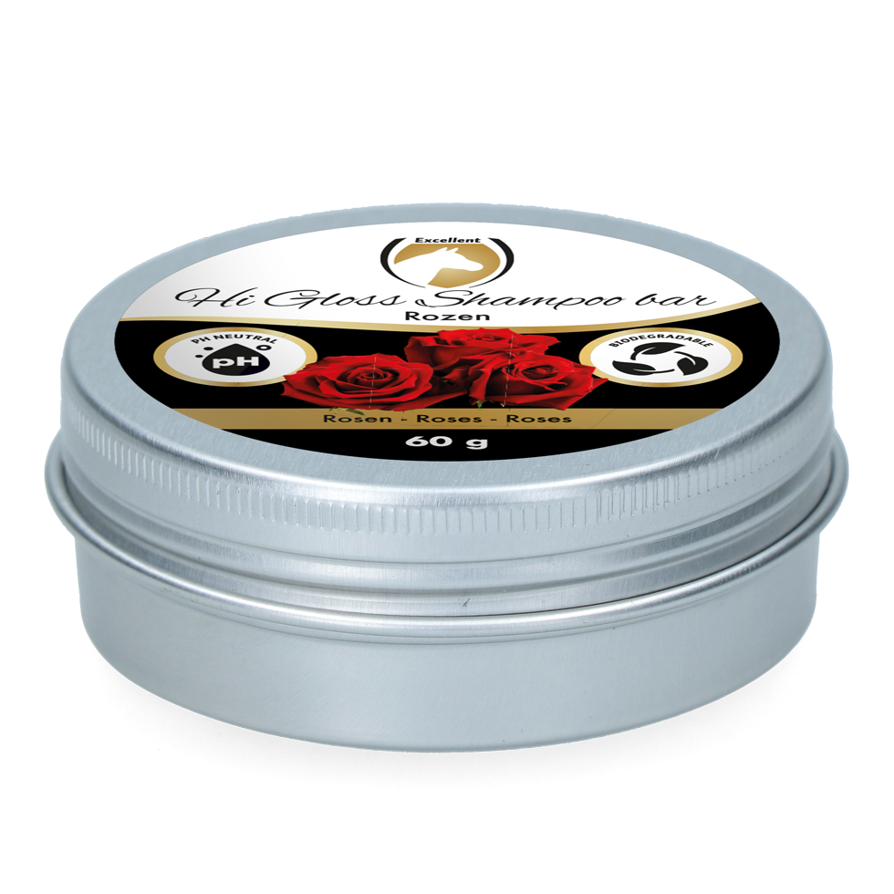 Excellent Horse Hi Gloss Shampoo bar Rose - Afbeelding 4