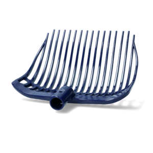Vplast kunststof mestvork met steel - Blauw