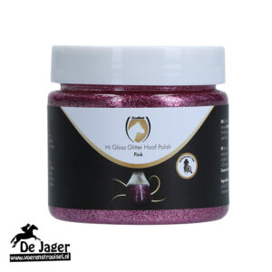 Excellent Horse Hi Gloss Glitter hoeflak - Roze