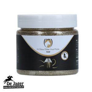 Excellent Horse Hi Gloss Glitter hoeflak - Goud