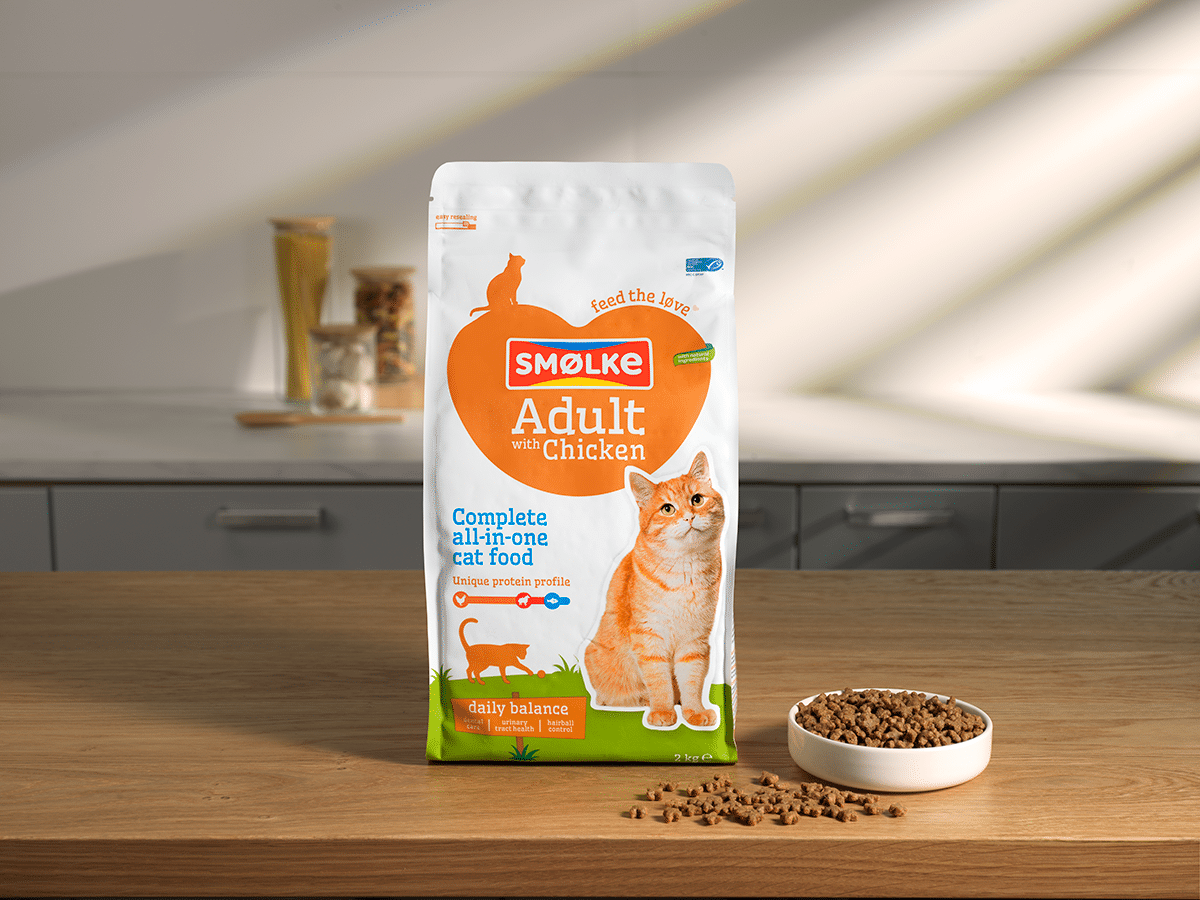 Smølke Adult met kip 2 kg - Afbeelding 2