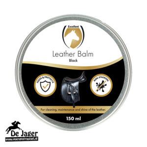 Excellent Horse Leather Balm Zwart